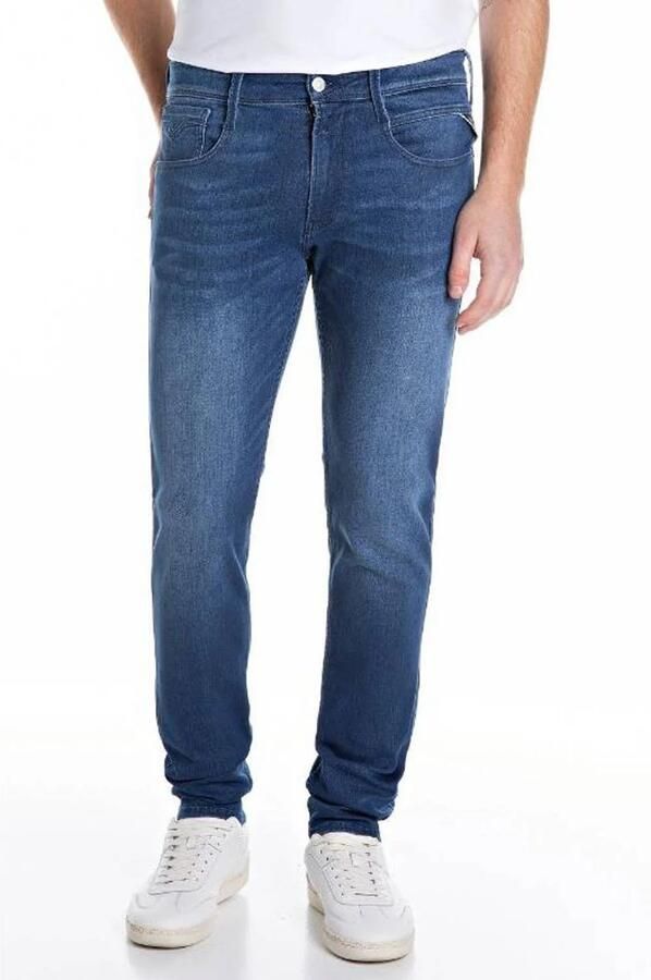 REPLAY ANBASS slim fit jeans medium blue - Foto 2