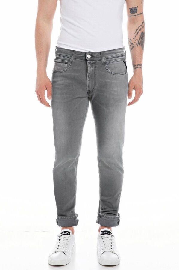 REPLAY ANBASS slim fit jeans medium grey