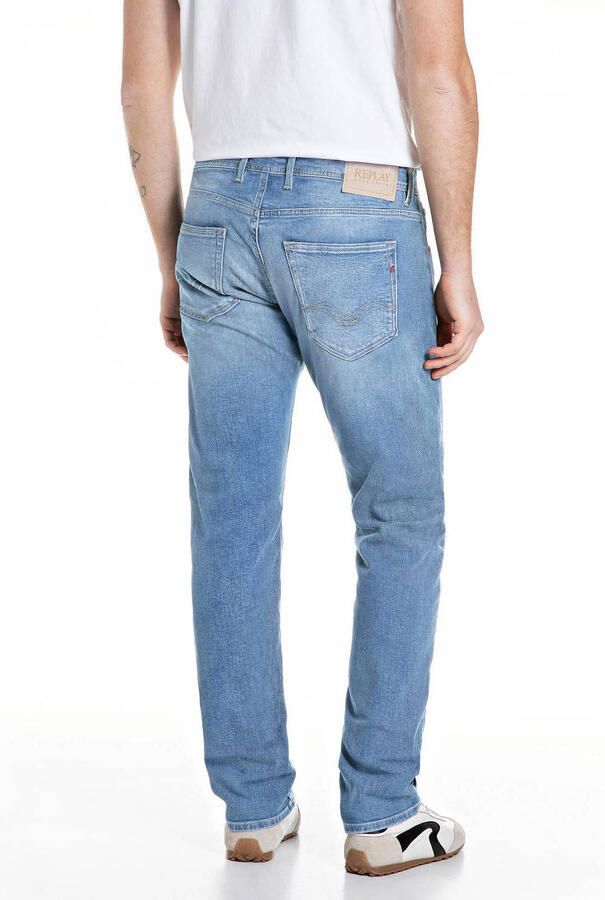 REPLAY GROVER straight leg jeans lichtblauw - Foto 2