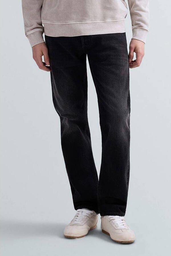 REPLAY GROVER straight leg jeans black denim