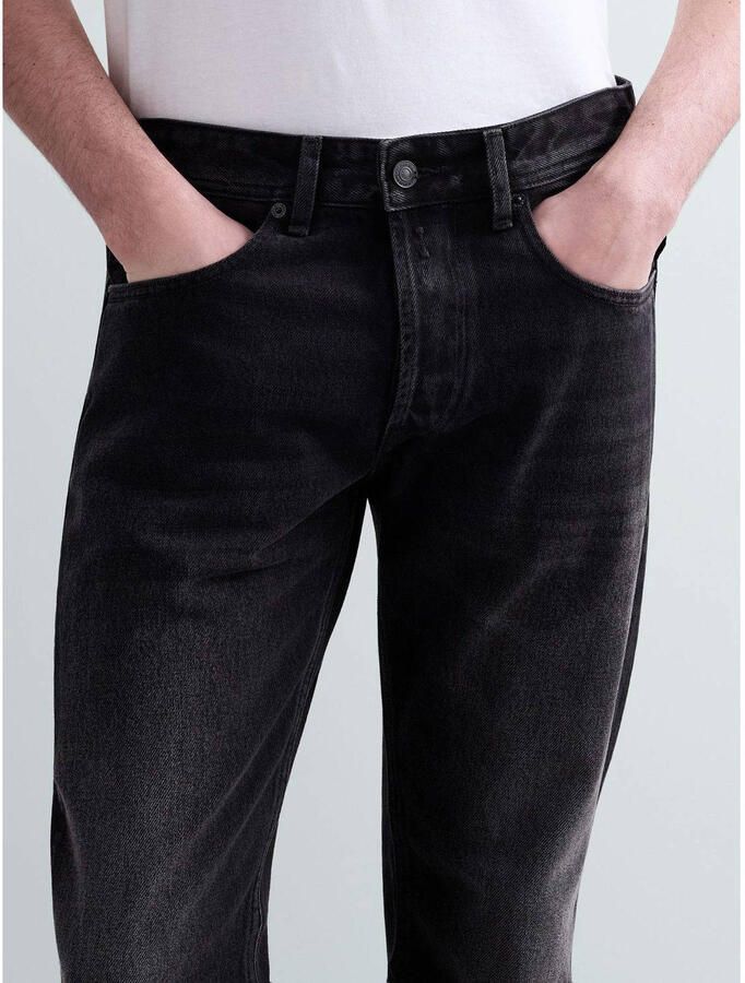 REPLAY GROVER straight leg jeans black denim - Foto 2