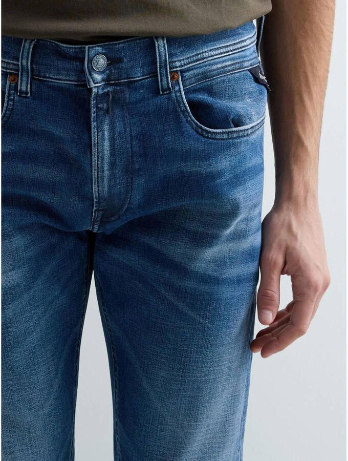 REPLAY GROVER straight leg jeans blauw - Foto 2