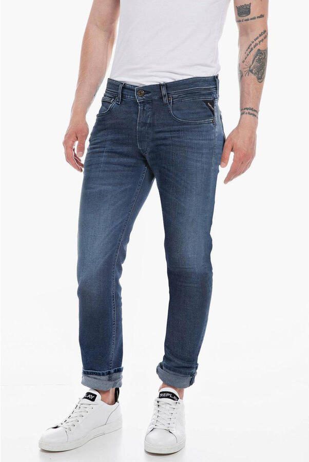 REPLAY GROVER straight leg jeans dark blue - Foto 3