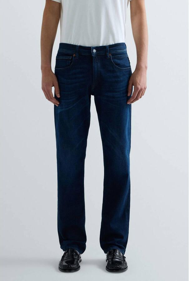 REPLAY GROVER straight leg jeans dark blue