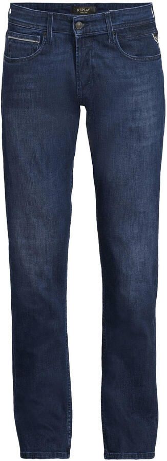 REPLAY GROVER straight leg jeans donkerblauw - Foto 2