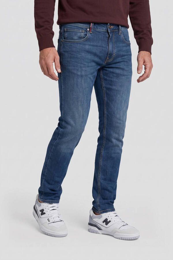 REPLAY GROVER straight leg jeans donkerblauw