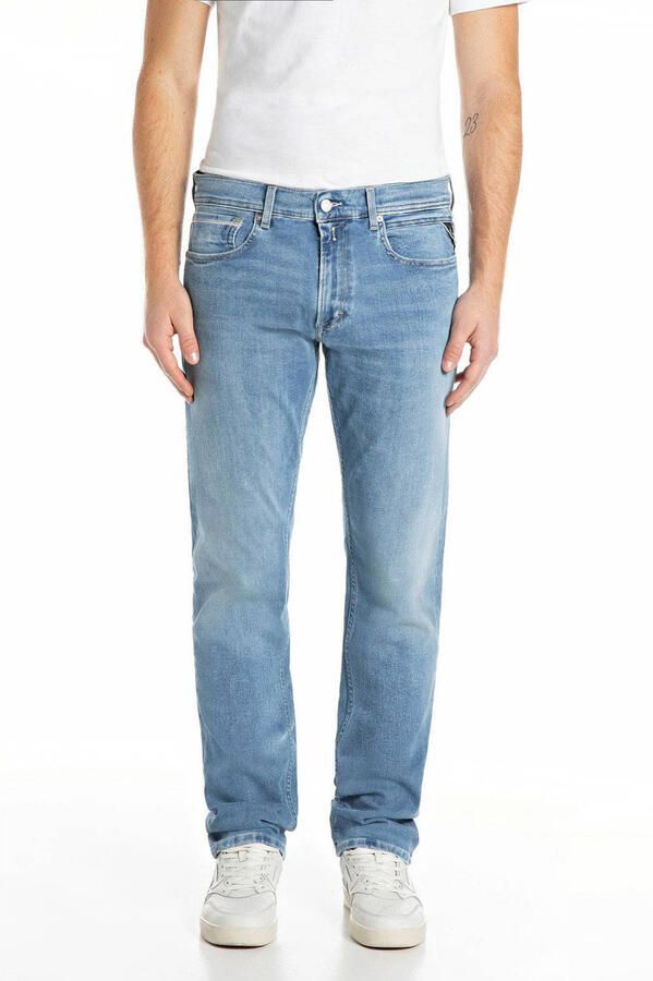 REPLAY GROVER straight leg jeans light blue