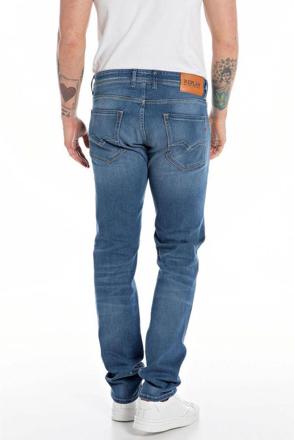 REPLAY GROVER straight leg jeans medium blue - Foto 2