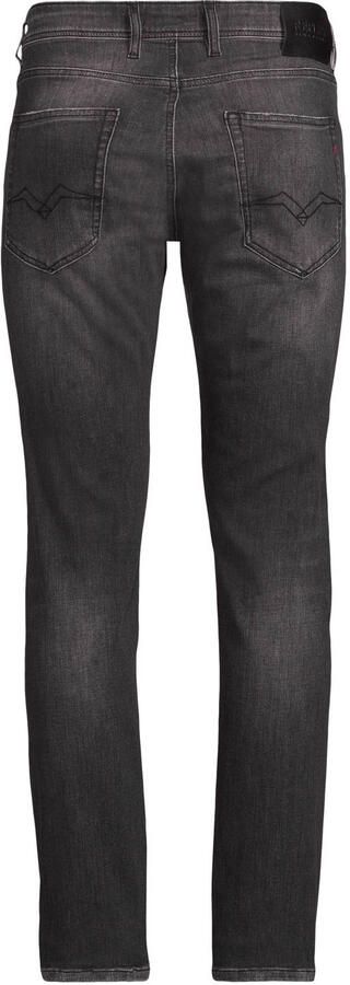 REPLAY GROVER straight leg jeans mediumgrijs - Foto 3