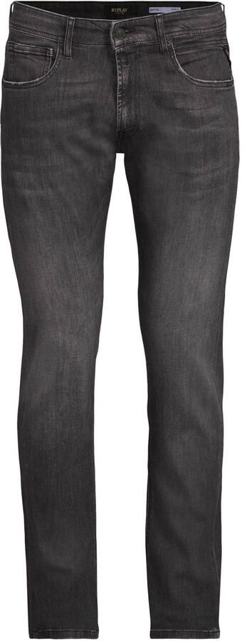 REPLAY GROVER straight leg jeans mediumgrijs - Foto 2