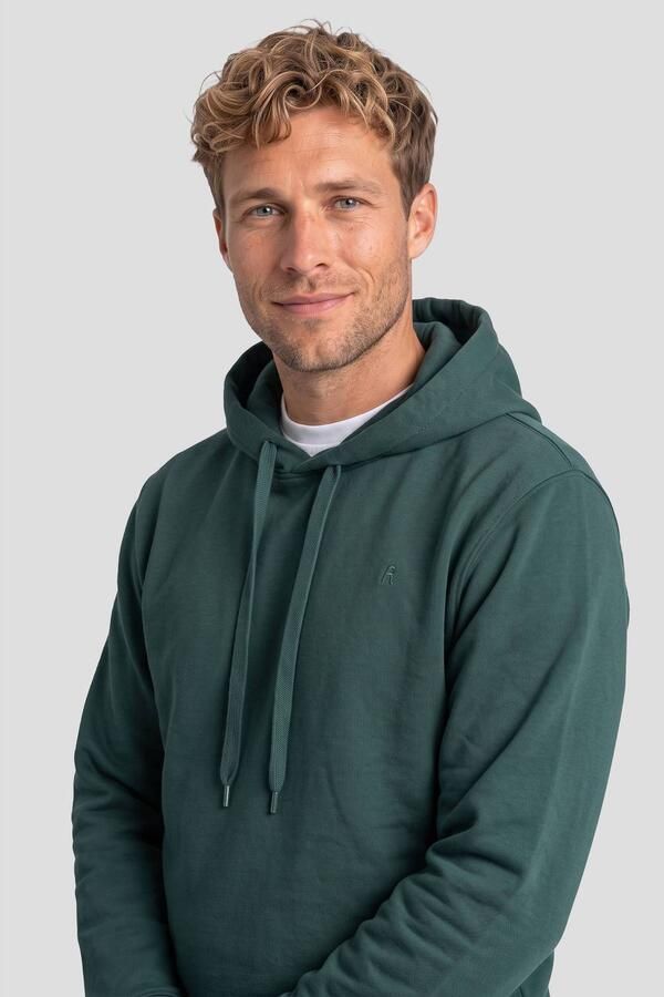 REPLAY regular fit hoodie groen - Foto 3