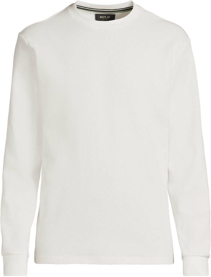 Replay Sweatshirt met opstaande kraag - Foto 2
