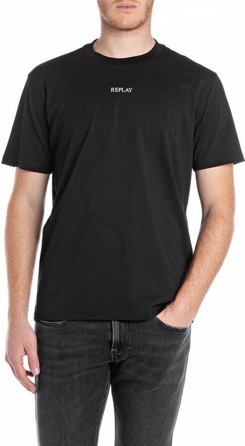 REPLAY regular fit t-shirt black