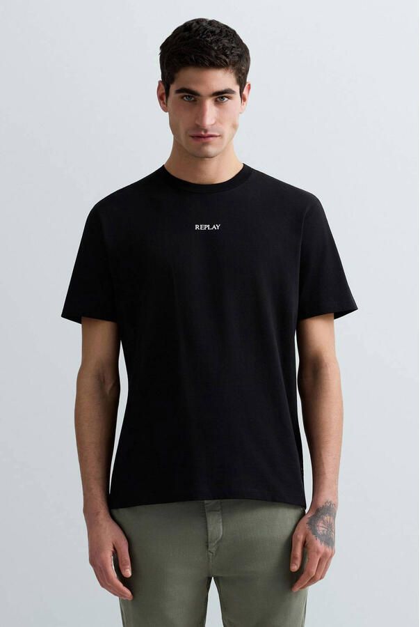 Replay T-shirt Korte Mouw M3098.2660-098 BLACK - Foto 2