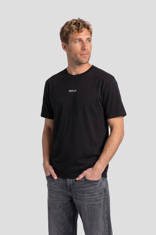 Replay T-shirt Korte Mouw M3098.2660-098 BLACK - Foto 2
