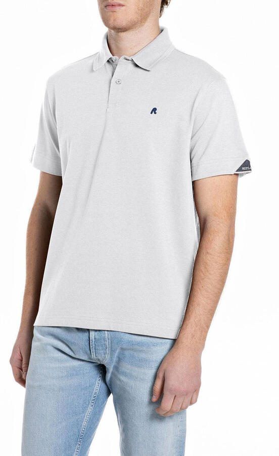 REPLAY regular polo wit