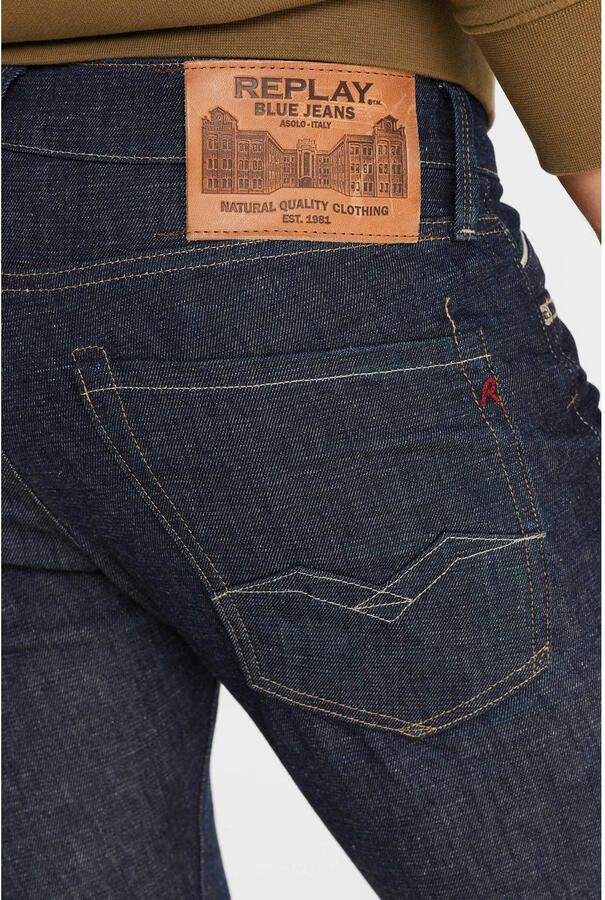 REPLAY regular slim fit jeans WAITOM dark blue - Foto 3