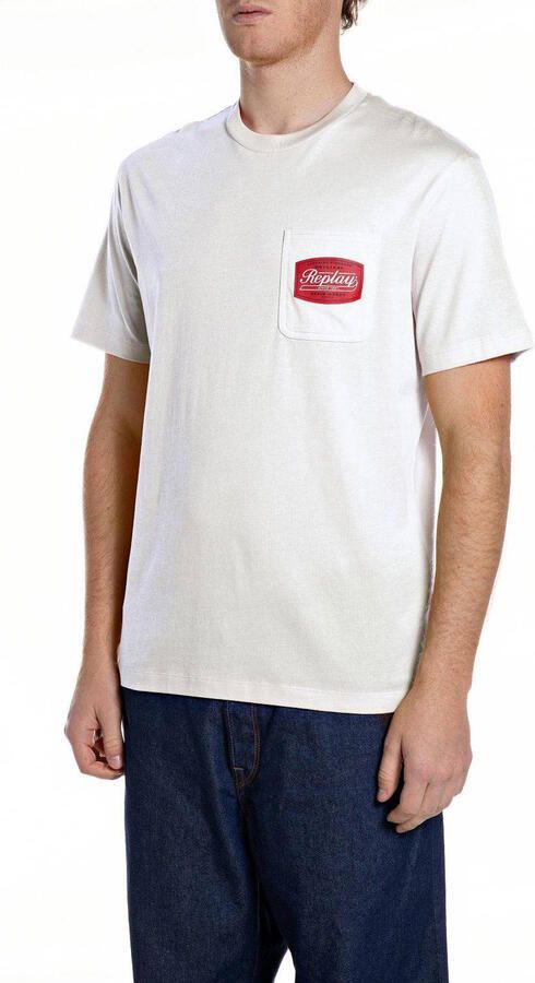 REPLAY regular T-shirt wit