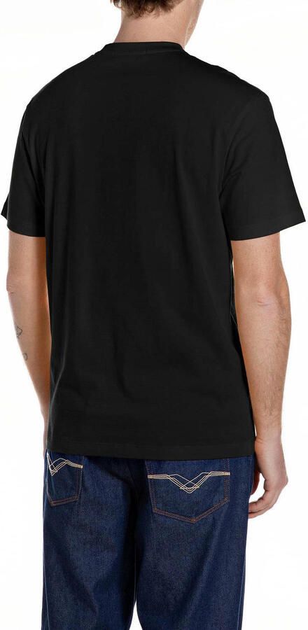 REPLAY regular T-shirt zwart - Foto 3