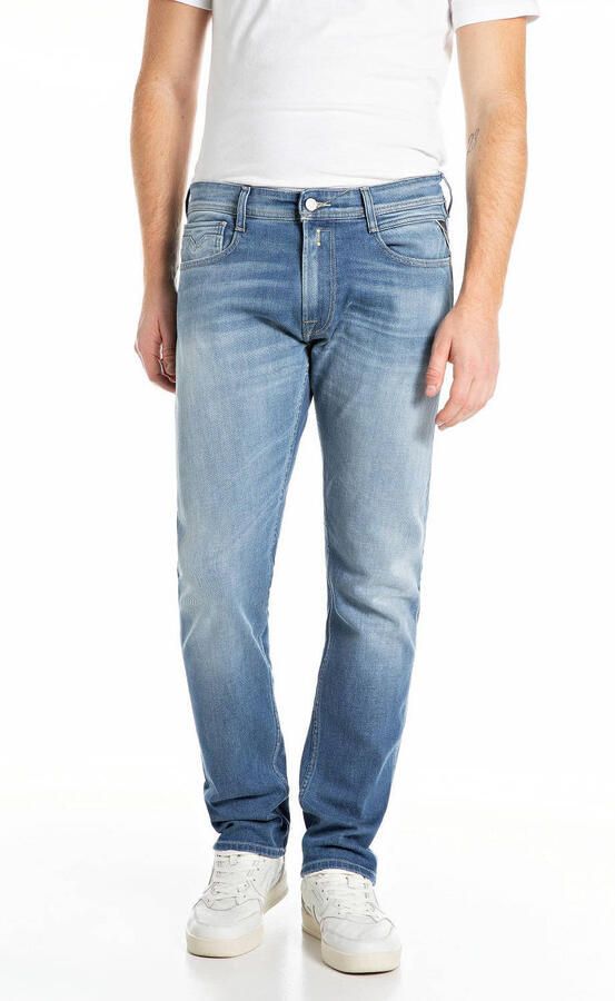 REPLAY ROCCO relaxed straight leg jeans medium blue - Foto 3