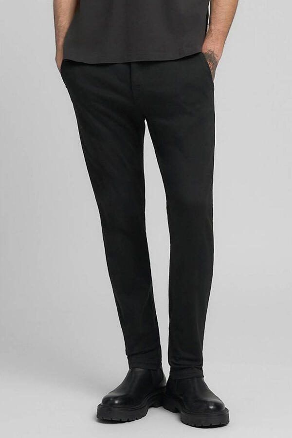 REPLAY slim fit chino ZEUMAR zwart
