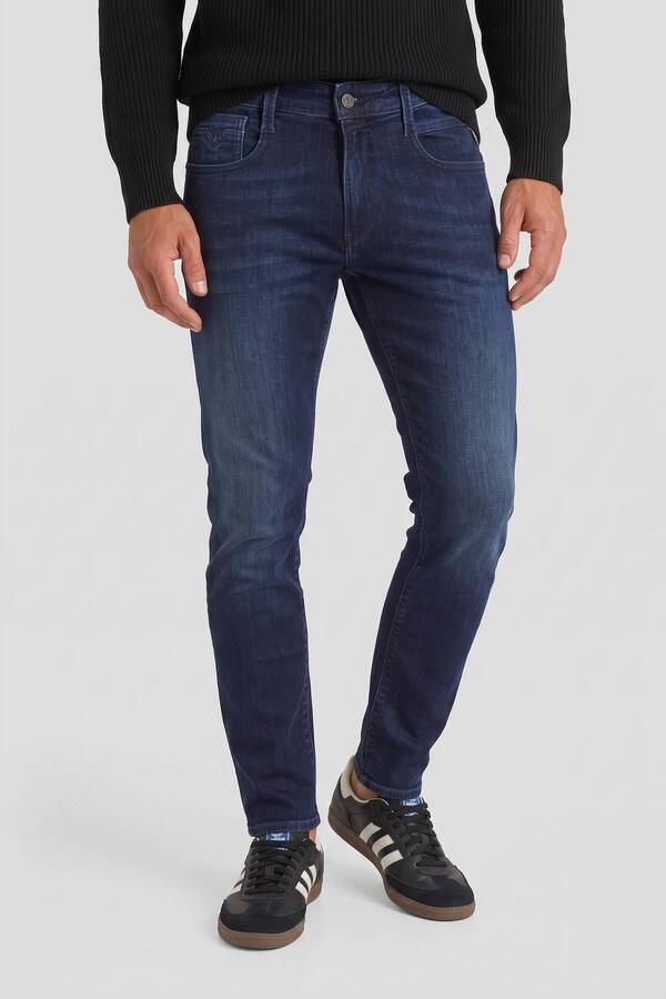 Replay Slim fit jeans in 5-pocketmodel model 'ANBASS' - Foto 2