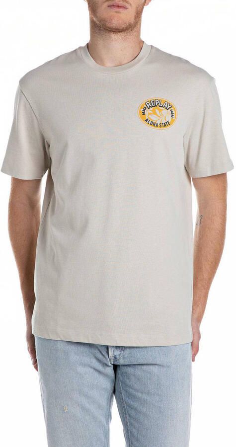 REPLAY T-shirt ecru