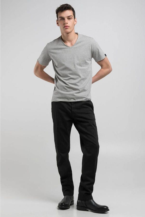 REPLAY T-shirt lichtgrijs
