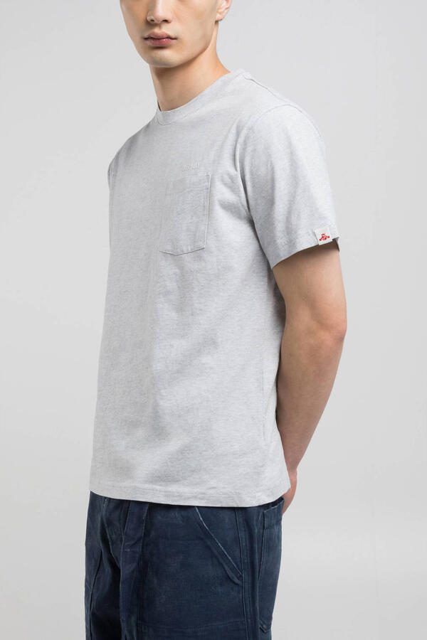 REPLAY T-shirt lichtgrijs - Foto 3