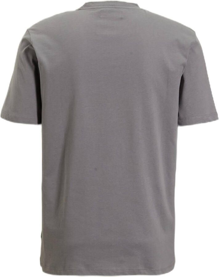 REPLAY T-shirt met logo grijs - Foto 2