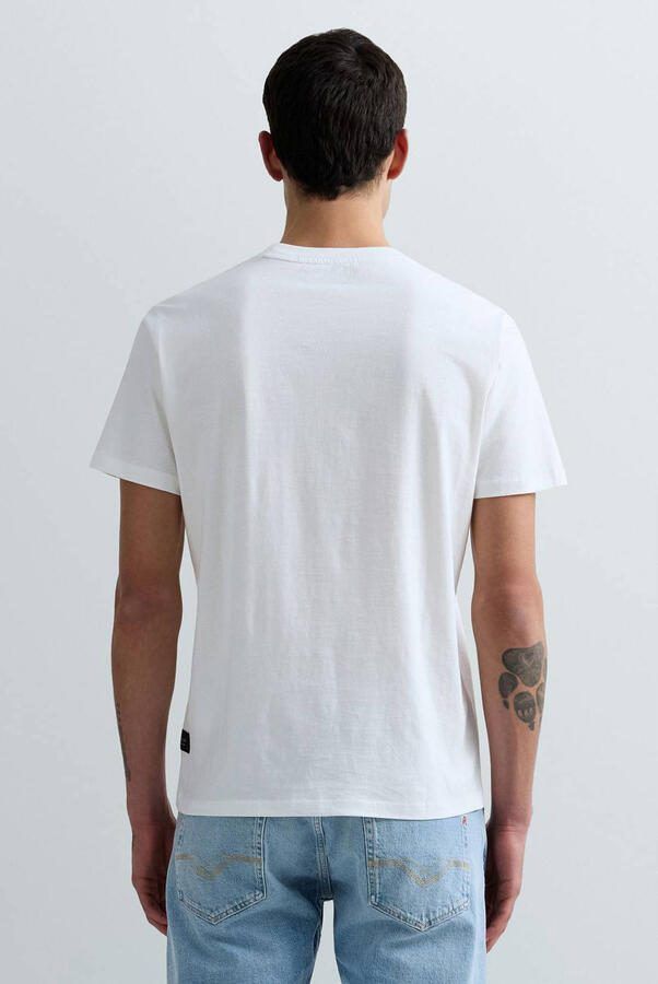 Replay T-shirt Korte Mouw M3097 .000.2660-011 NATURAL WHITE - Foto 2