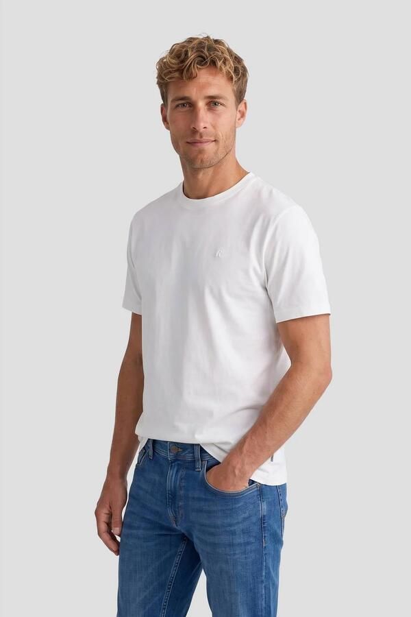 Replay T-shirt Korte Mouw M3097.000.2660-011 NATURAL WHITE - Foto 2