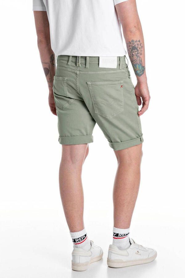 REPLAY Heren Jeans Rbj.981 Short Khaki