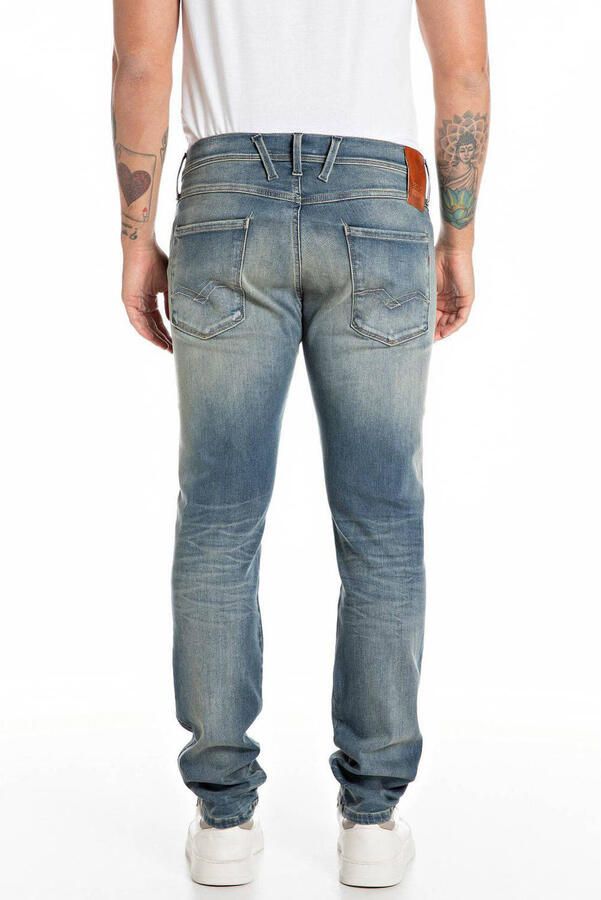 Replay Slim fit jeans in 5-pocketmodel model 'Anbass'