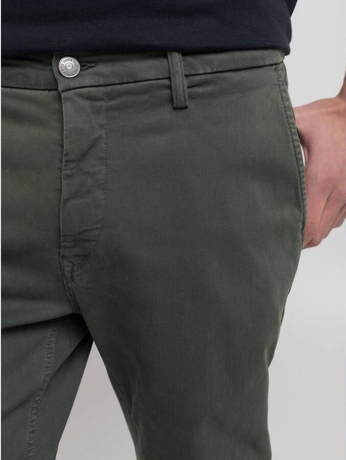 REPLAY ZEUMAR slim chino grijsgroen - Foto 2