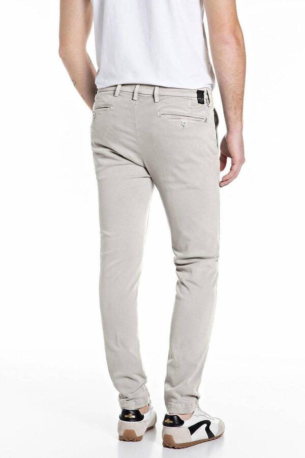 REPLAY ZEUMAR slim chino zand - Foto 2