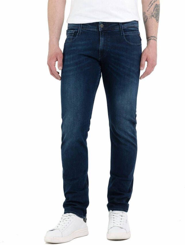 Replay Slim fit jeans in 5-pocketmodel model 'ANBASS' - Foto 2