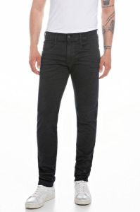 REPLAY slim fit jeans ANBASS Hyperflex Re-Used dark blue black
