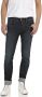 REPLAY slim fit jeans ANBASS Hyperflex Re-Used dark bue used - Thumbnail 1