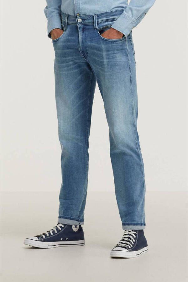 REPLAY slim fit jeans Anbass light denim