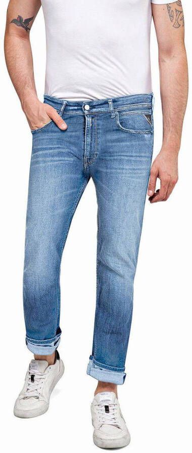REPLAY straight fit jeans GROVER medium blue