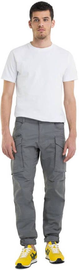 Replay Regular fit cargobroek met ritszak model 'Joe'