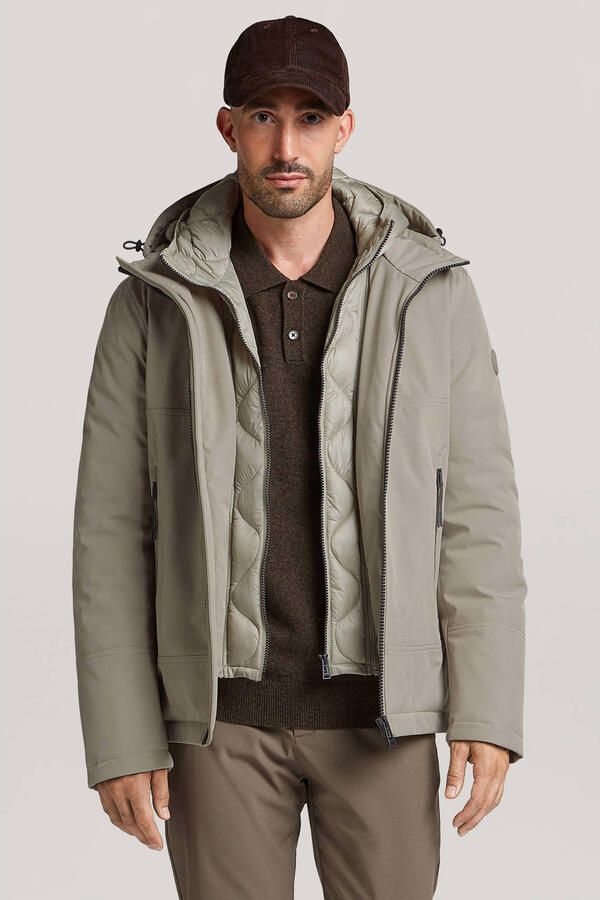 Reset wintersoftshelljas beige