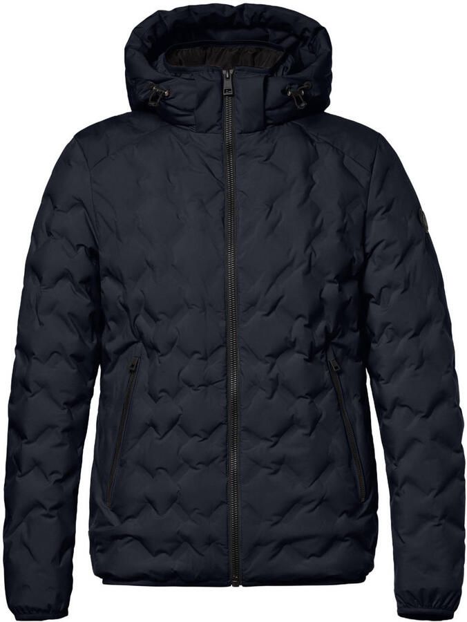 Reset winterjas donkerblauw