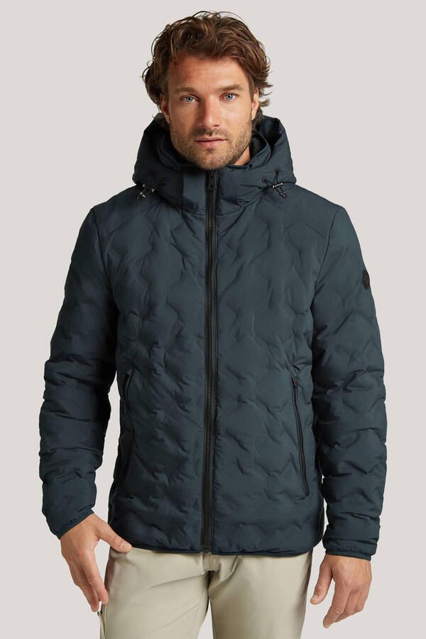Reset winterjas donkerblauw