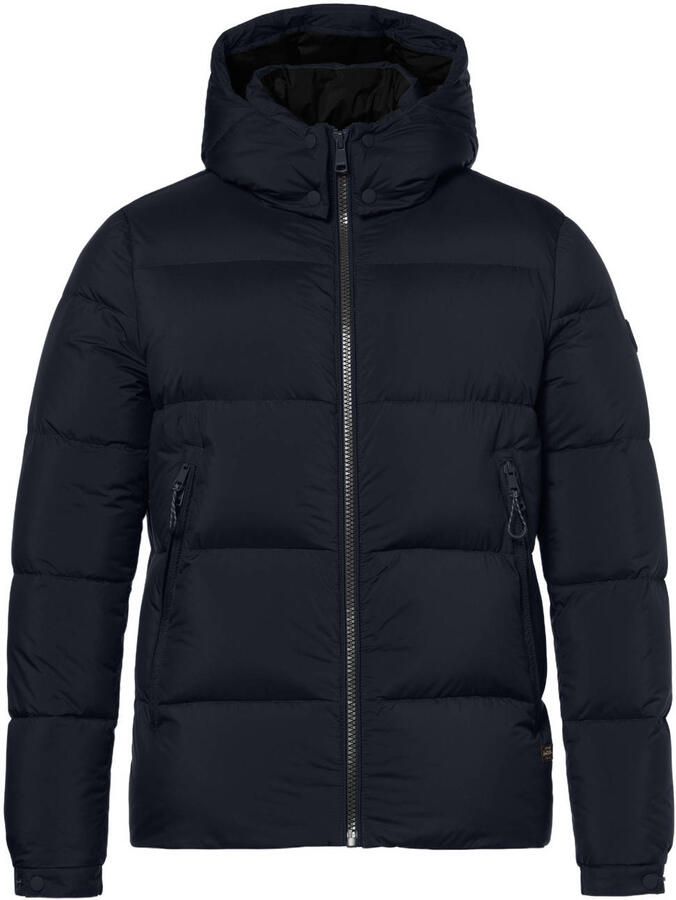 Reset winterjas donkerblauw