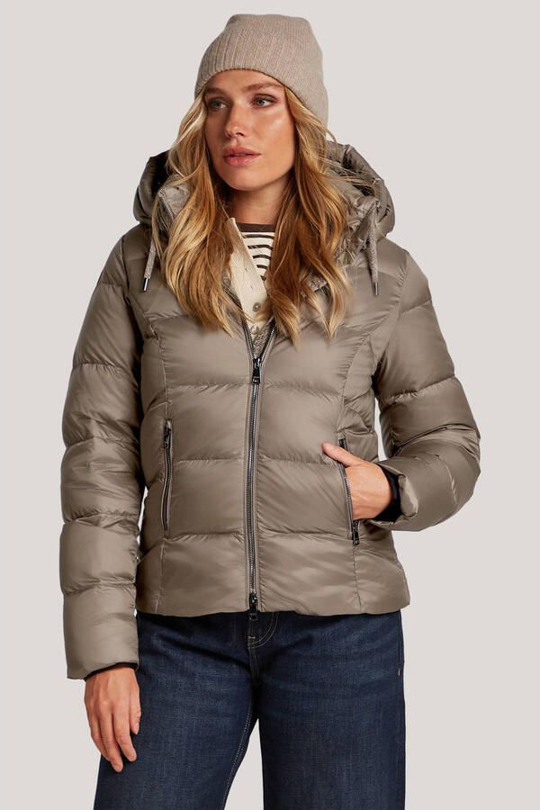 Reset winterjas taupe