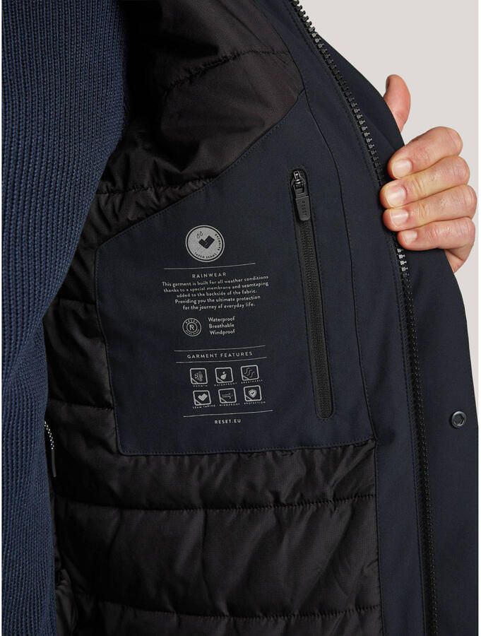 Reset winterparka donkerblauw - Foto 2