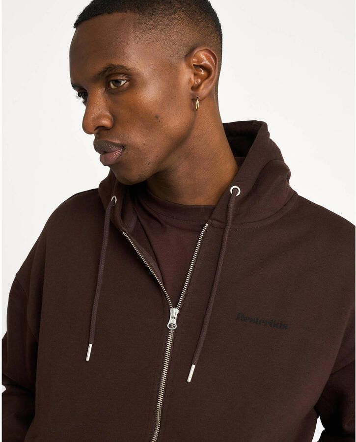 Resteröds sweatvest bruin