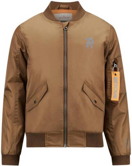 Retour Jeans bomberjack zomer Baldo donker zand